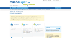 Desktop Screenshot of mundoexpat.com